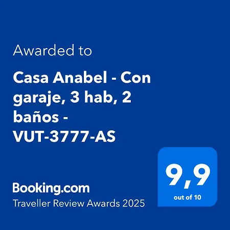 Casa Anabel - Con Garaje, 3 Hab, 2 Banos - Vut-3777-as アパート *